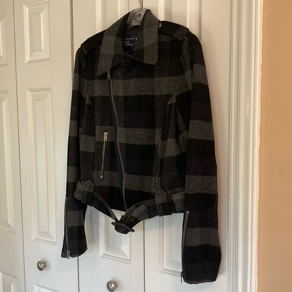 American Eagle Wool Blend Crop Jacket - image 2